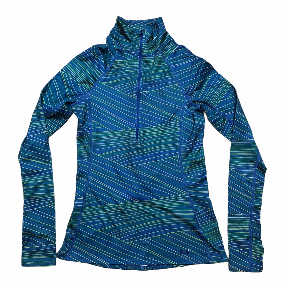 Under Armour Patterned Athletic Running Pullover - image 1